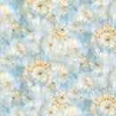 Timeless Treasures Mystic Meadow Day Light Dandelions Fabric