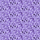 Timeless Treasures Mystic Meadow Packed Leaves Lavender Fabric