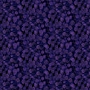 Timeless Treasures Mystic Meadow Packed Leaves Violet Fabric