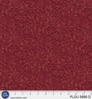 P & B Textiles Flourish Graphic Flourishes Burgundy Fabric