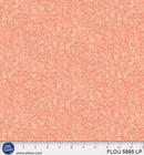 P & B Textiles Flourish Graphic Flourishes Dark Peach Fabric