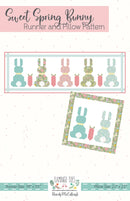 Sweet Spring Bunny Table Runner And Pillow Pattern