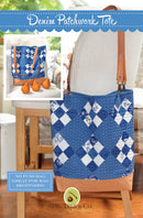 Denim Patchwork Tote