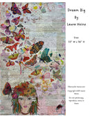 Fiberworks Dream Big Collage Pattern
