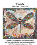 Fiberworks Dragonfly Collage Pattern by Laura Heini