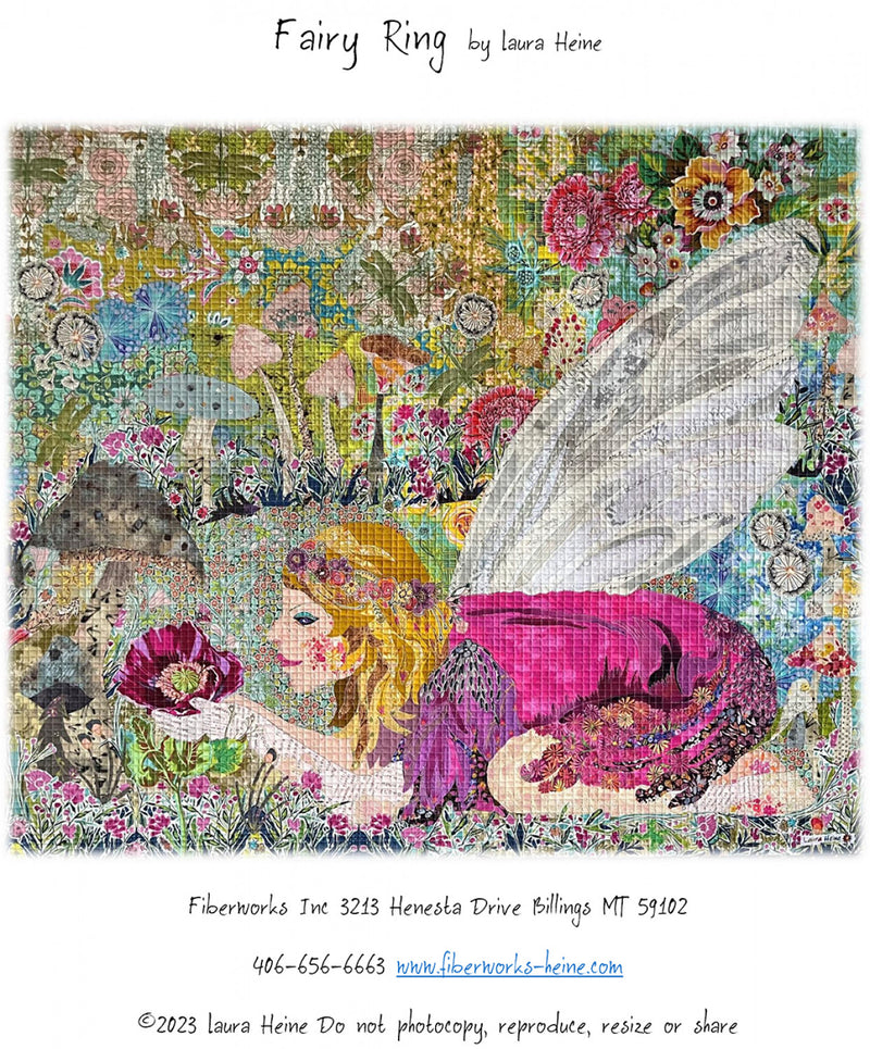 Fiberworks Fairy Ring Collage Pattern