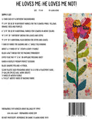 Fiberworks He Loves Me He Loves Me Not Collage Pattern