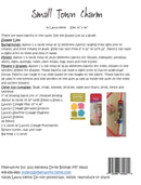 Fiberworks Small Town Charm Collage Pattern