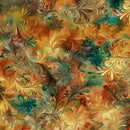 MDG Fantasia Autumn Bronze 108" Digital Wide Back Fabric
