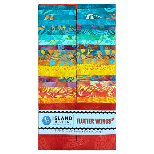 Island Batik Flutter Wings Batik Strip Pack