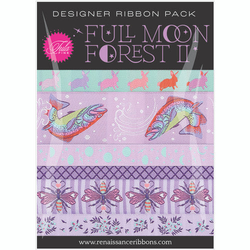 Tula Pink Full Moon Forest II Blossom Ribbon Pack