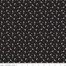 Riley Blake Frank And Friends Moon And Stars Glow in The Dark Black Fabric