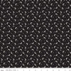 Riley Blake Frank And Friends Moon And Stars Glow in The Dark Black Fabric