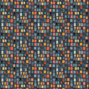 Timeless Treasures Feline Folk Blocks Fabric