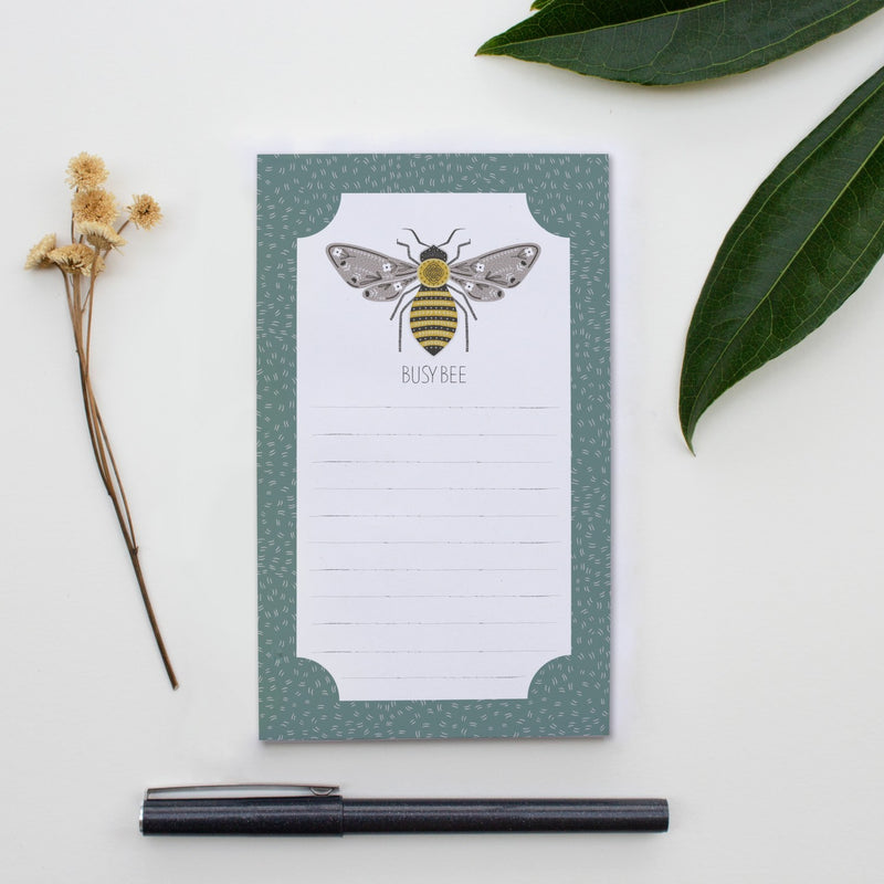 Busy Bee Note Pad