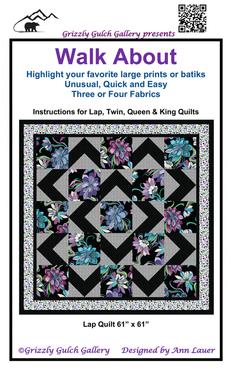 Walk About Quilt Pattern