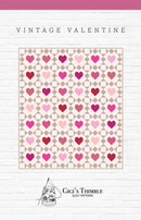 Vintage Valentine Quilt Pattern By Gigi's Thimble