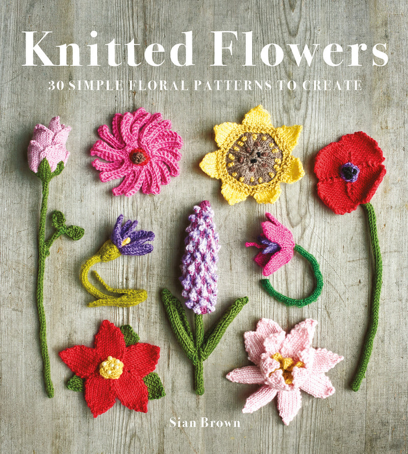 Knitted Flowers Book