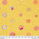 Kaffe Fassett Guinea Flower Gold Fabric