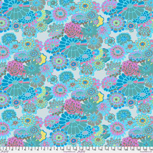  Kaffe Fassett Asian Circles Turquoise Fabric