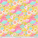 Kaffe Fassett Asian Circles Yellow Fabric