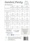 Garden Party Quilt Pattern