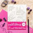 Gothic Tales Stick And Stitch Embroidery Pack
