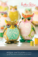 Edgar Owl & Poe Pincushion Pattern