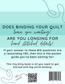 The Little Book Of Big Stitch Binding