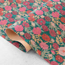 Sallie Tomato Cork Fabric Boho Bouquet