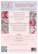 HNK Applique Paper 20 Sheets