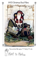 Christmas Bowl Fillers Pattern From Heart To Hand