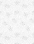 Timeless Treasures Tiny Patriotic Stars White On White Fabric