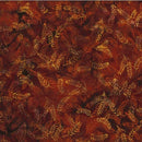 Hoffman Fabrics Bali Batik Wheat Paprika Fabric