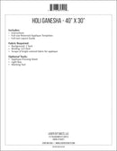 Laser Cut Kit Holi Ganesha Motihari By Madi Hastings