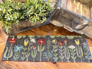 The Old Tattered Flag Bountiful Blooms Punch Needle Embroidery Pattern