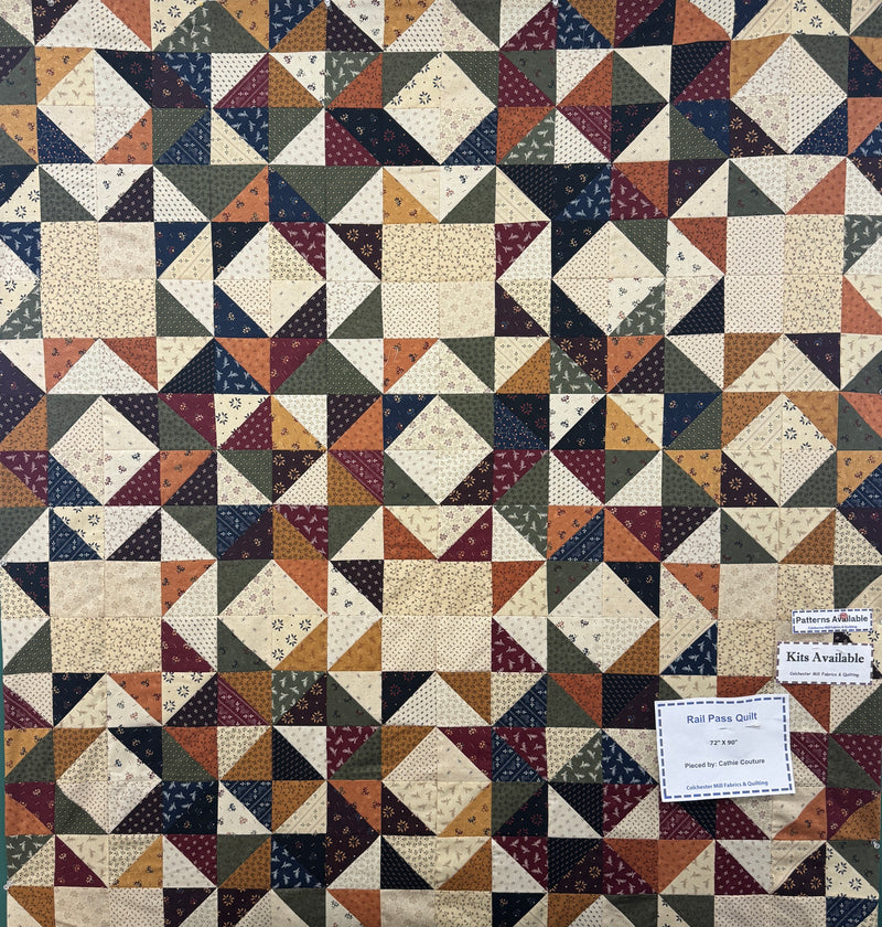 Rail Pass Quilt Kit