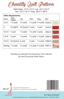 Its Sew Emma Chantilly Quilt Pattern