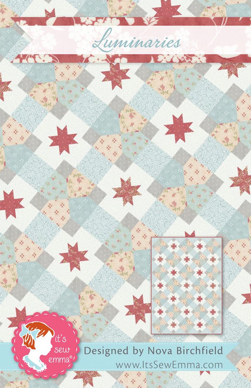 Its Sew Emma Luminaries Quilt Pattern