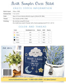 Its Sew Emma Birth Sampler Cross Stitch Pattern