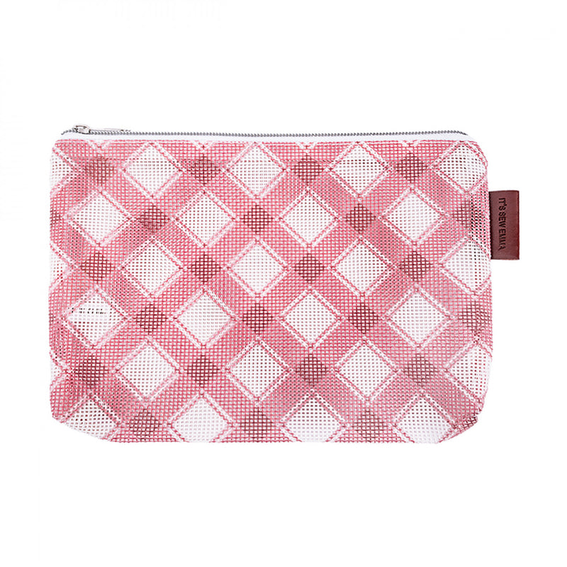 Berry Mini Plaid Mad For Project Bag