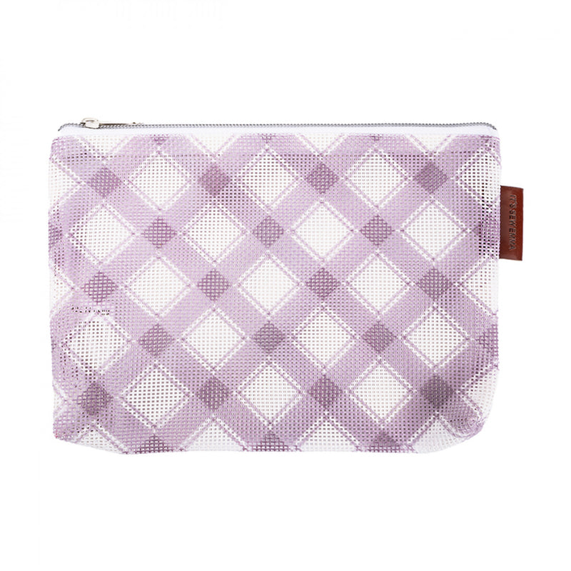 Lilac Mini Mad For Plaid Project Bag