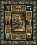 Steampunk Menagerie Quilt Kit