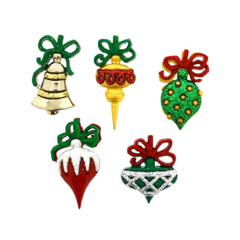 Christmas Ornament Buttons