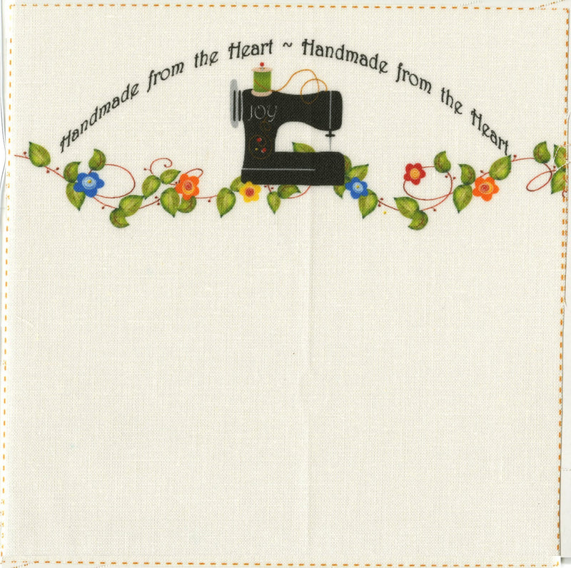 Handmade From The Heart Quilt Labels 6x6