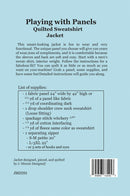 Playing with Panels Quilted Sweatshirt Jacket Pattern