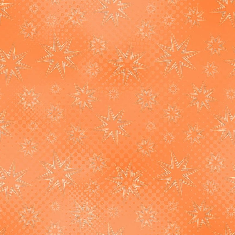 Timeless Treasures Colorstock Dot Dot Stars Peach Fabric