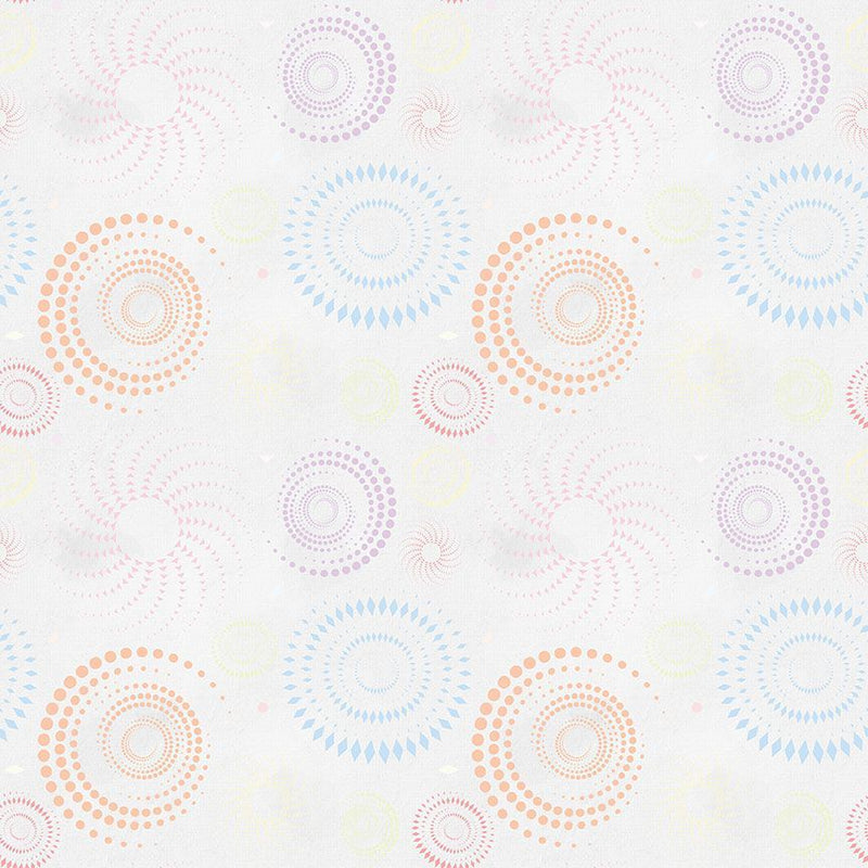 Timeless Treasures Colorstock Dot Dot Goose Bouquet Fabric