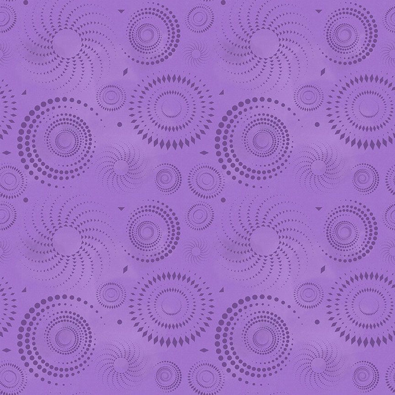 Timeless Treasures Colorstock Dot Dot Goose Lilac Fabric