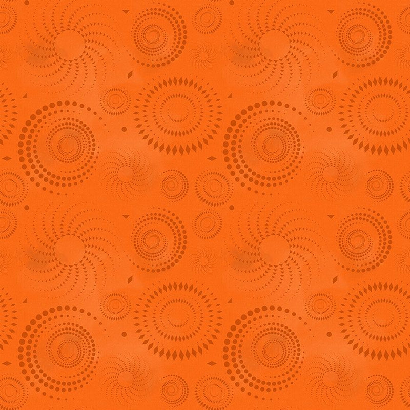 Timeless Treasures Colorstock Dot Dot Goose Pumpkin Fabric